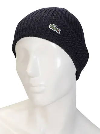 LACOSTE | Bonnet - Beanie | dunkelblau